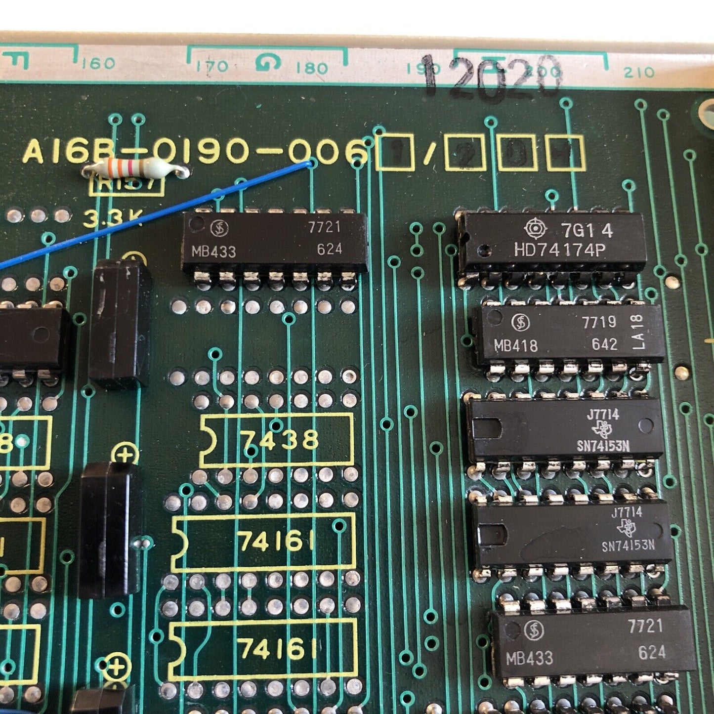 Fanuc A16b-0190-0061-20H,A16b-0190-006,A16b01900061,A320-0190-T064/03,Eb