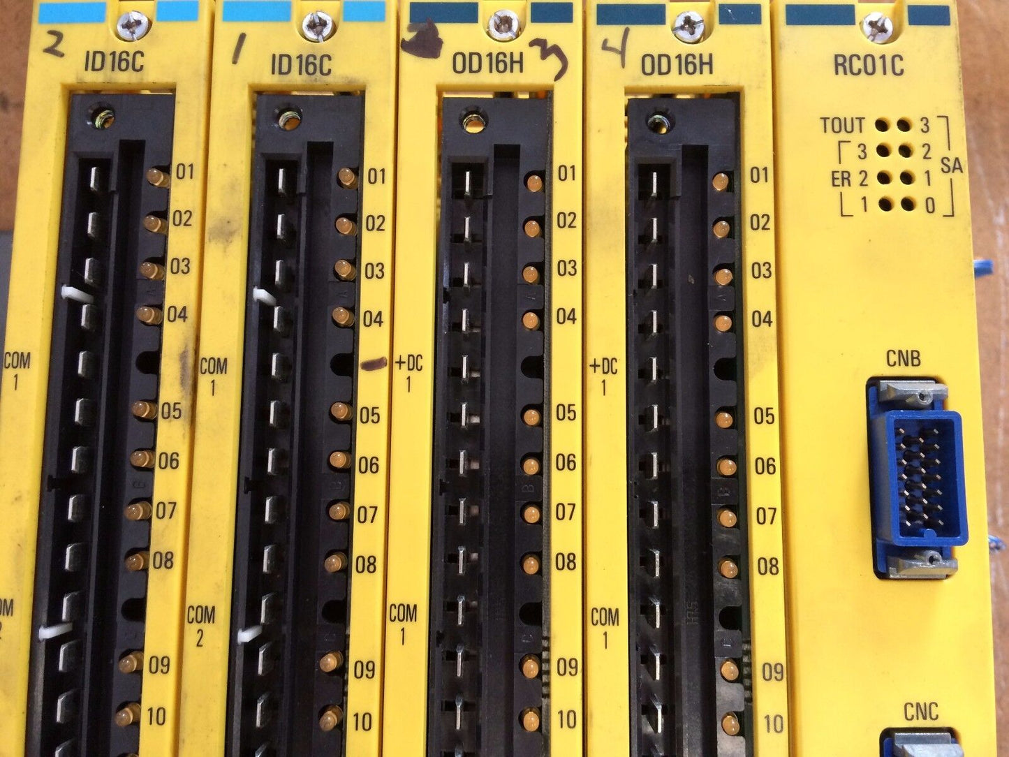 Ge Fanuc A03b-0801-C462,A03b-0801-C012,Rc01c,Od16h,Id16c,A03b-0801-C421 Plc ,Ed