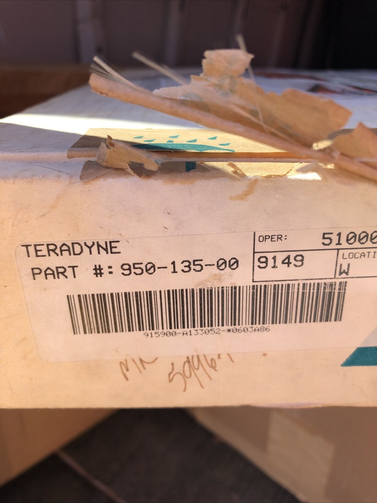 New Teradyne Tw135 Rev A,950-135-00,Control 398-723-00,Hcd Mwb-1,Mr 59964,Fi