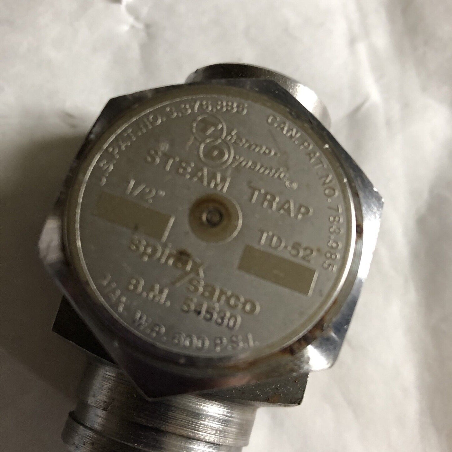 New 1/2" Spirax Sarco Td52 Steam Trap,Bm 54530 Thermo-Dynamic Steam Trap,Eo