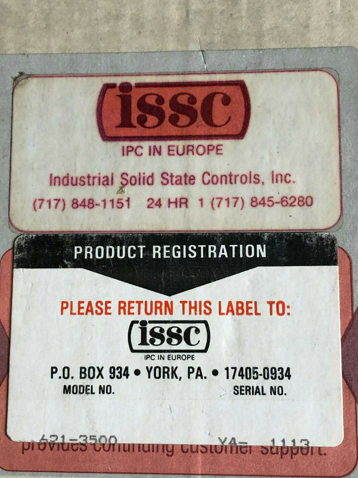 Issc 621 3500 Input Module 12-24Vdc, Issc 621-3500 Pca Rev C,Ei