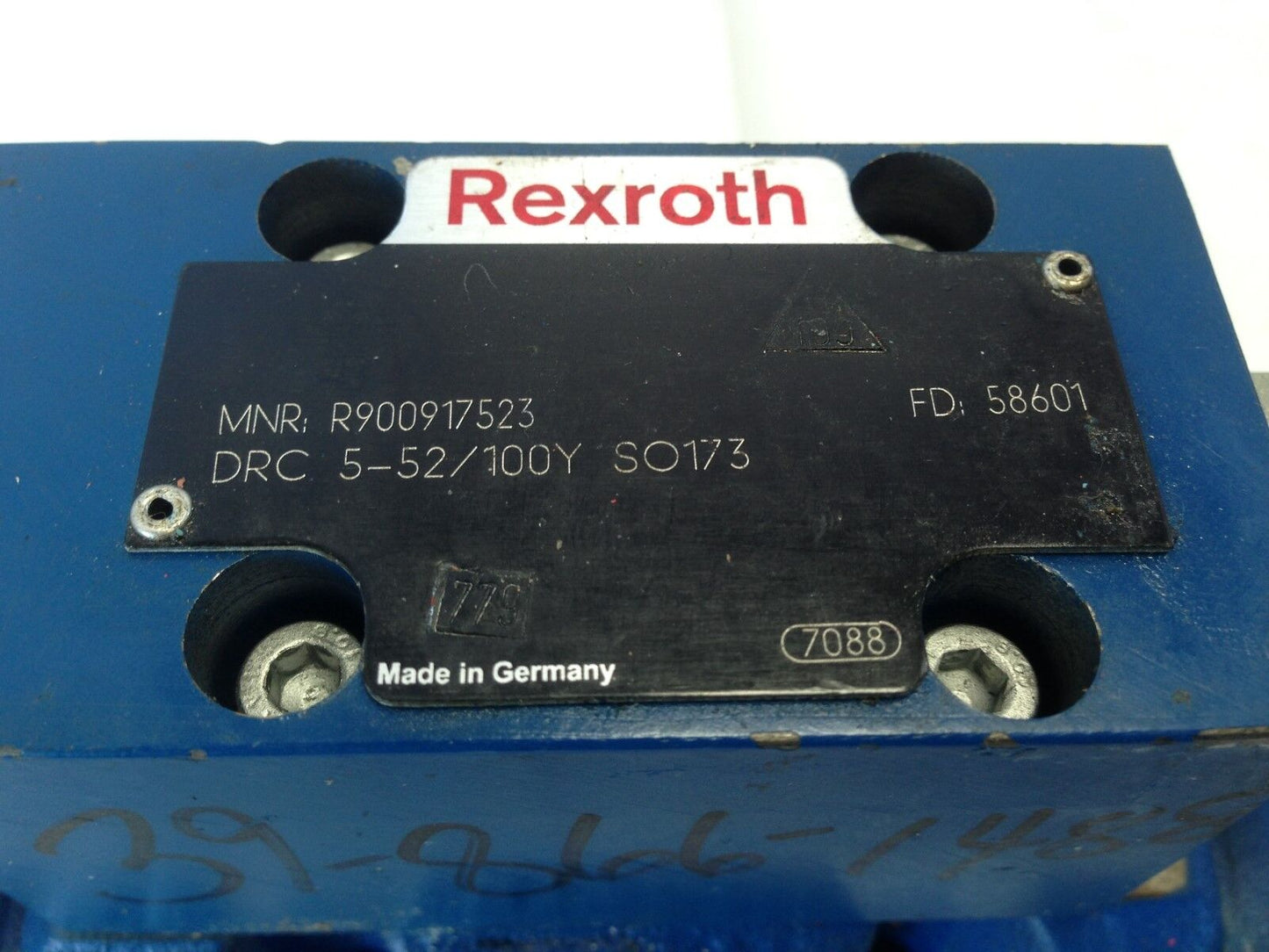 Rexroth R900917523,Drc-5-52/110Y So173,R900916663 Hydraulic Directional Valve,Dk