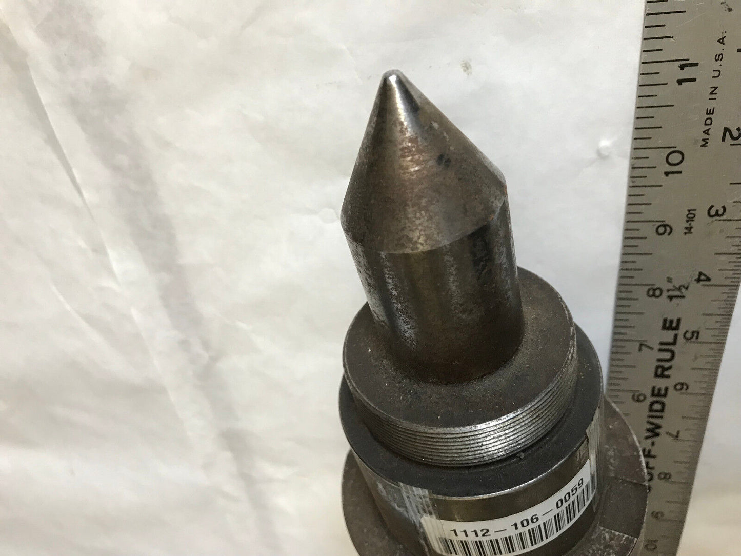 Lathe Dead Center,15" Overall Length 042,Oa2,0A2 Chuck Too Holder Center,Sc