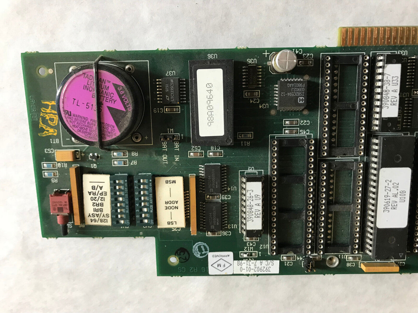 Bristol Babcock 392902-01-0,391902016 R2 Ss Cpu Board,Eo