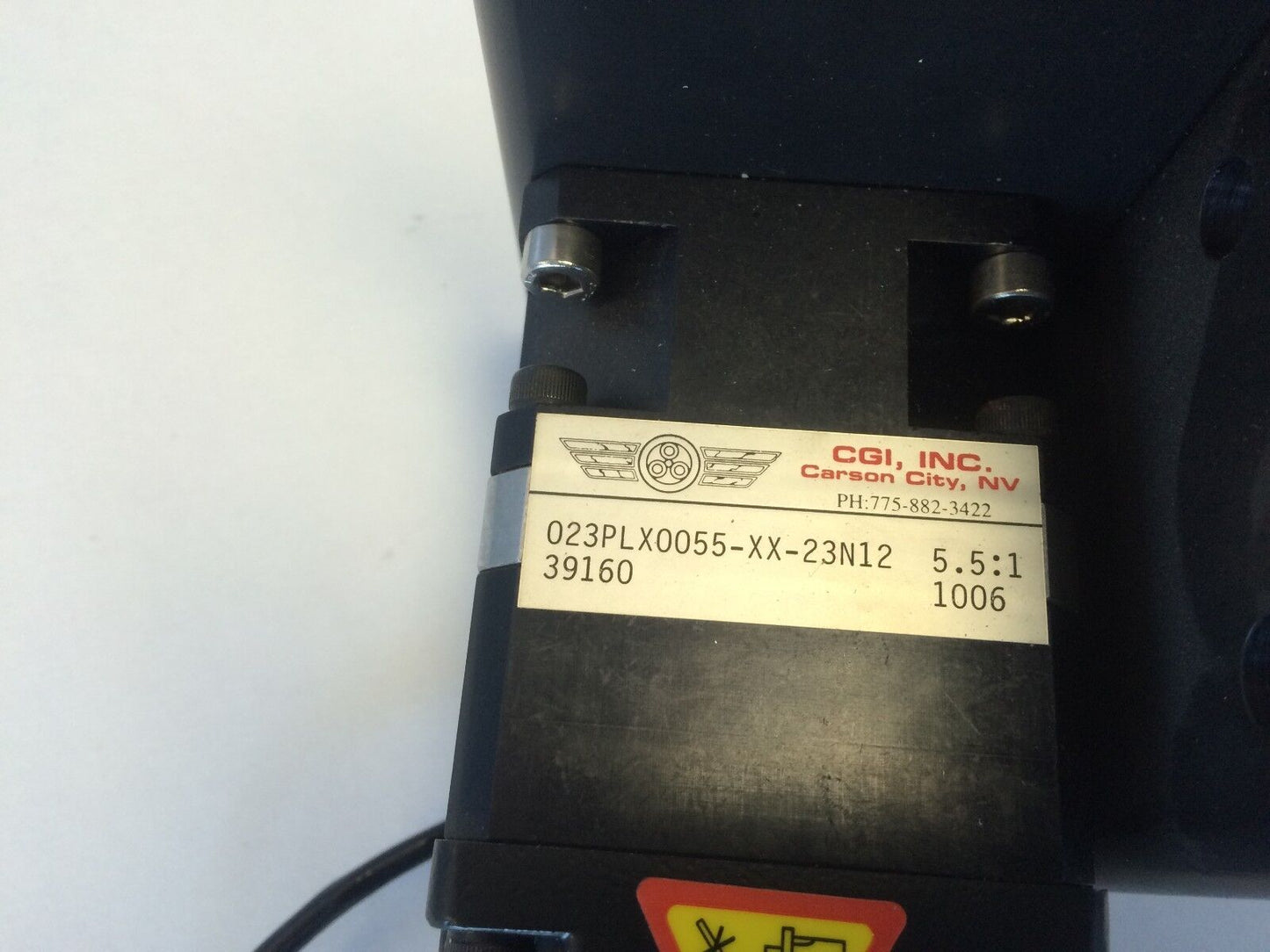 Danaher Akm24f-Enm2c-00 3-Ph Servo Motor,5.5:1 Ratio,023Plx0055-Xx-23N12,Ex