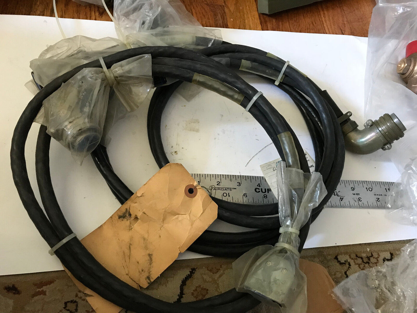 Lot 2 Sgs Zz00444 Encoder Cable Tru Flute Assy Size-20, Mr-20L,5Ft 5Inch