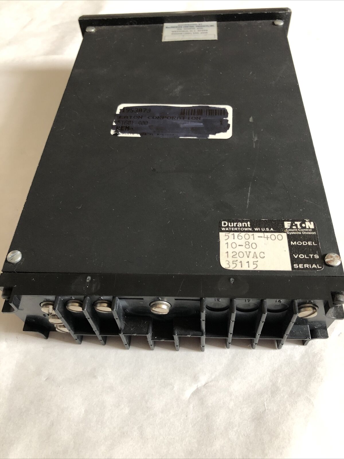Durant 51601-400,Solid State 1601, Eaton Counter Indicator 120Vac ,Fb
