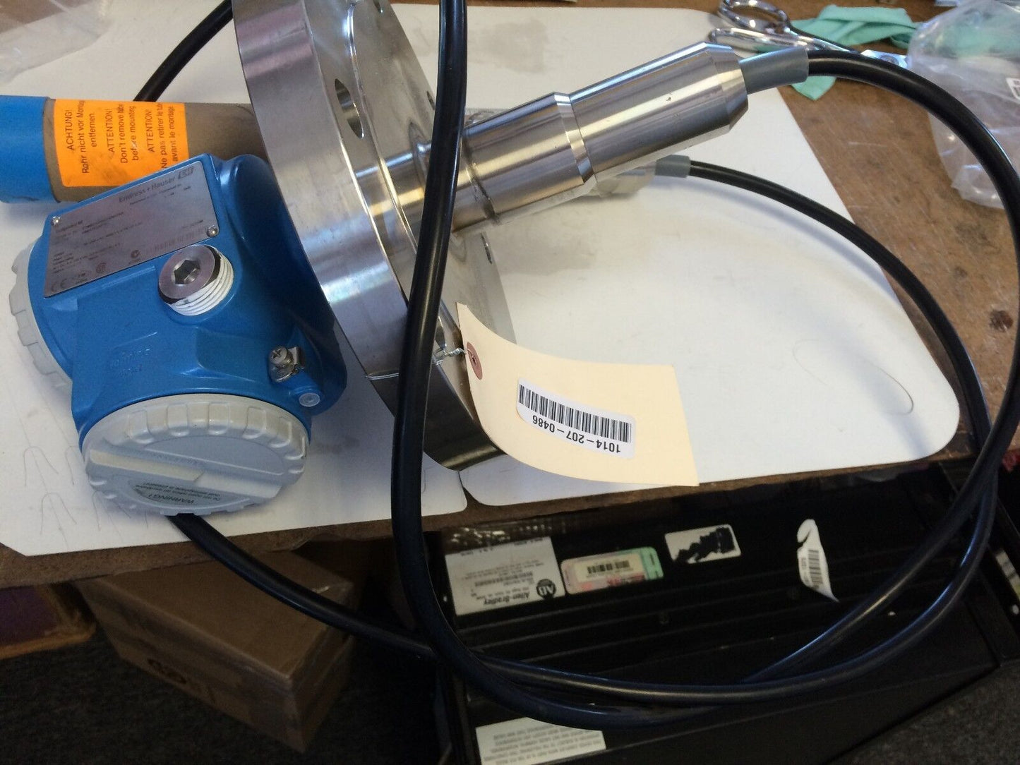 Endress+Hauser Ftm52-Dah2f4ah7aa Vibrating Level Switch,4 Blrf 150,Soliphantm,Ec