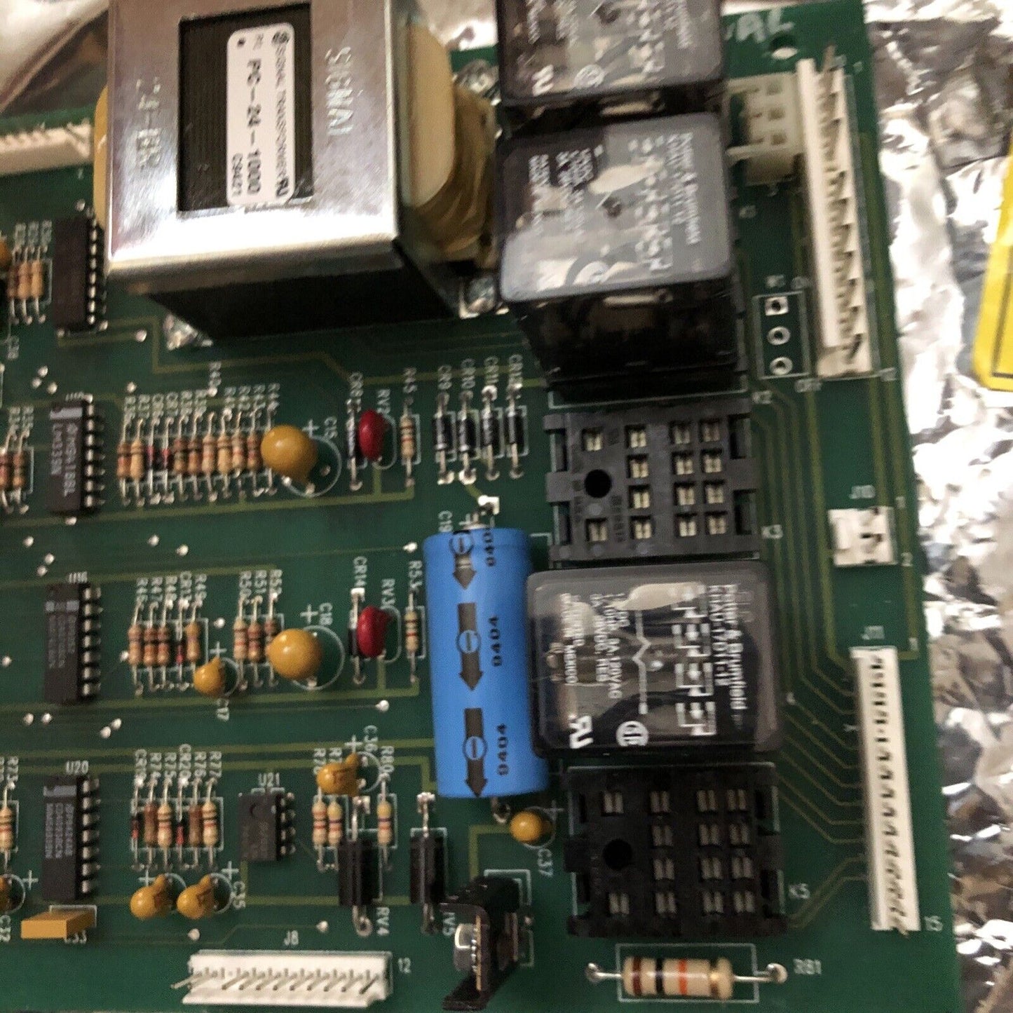 Fusion 038039 Rev Ab,Ac,Fusion Systems 03803, Autoroll P300 Control Card,Cw
