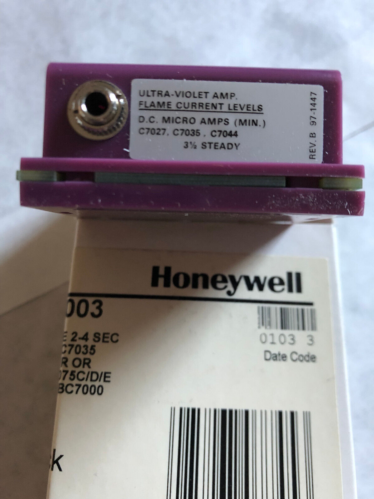 New Honeywell R7249a-1003 Ultra Violet Amplifier R7249a1003, R7249 A 1003,Ee
