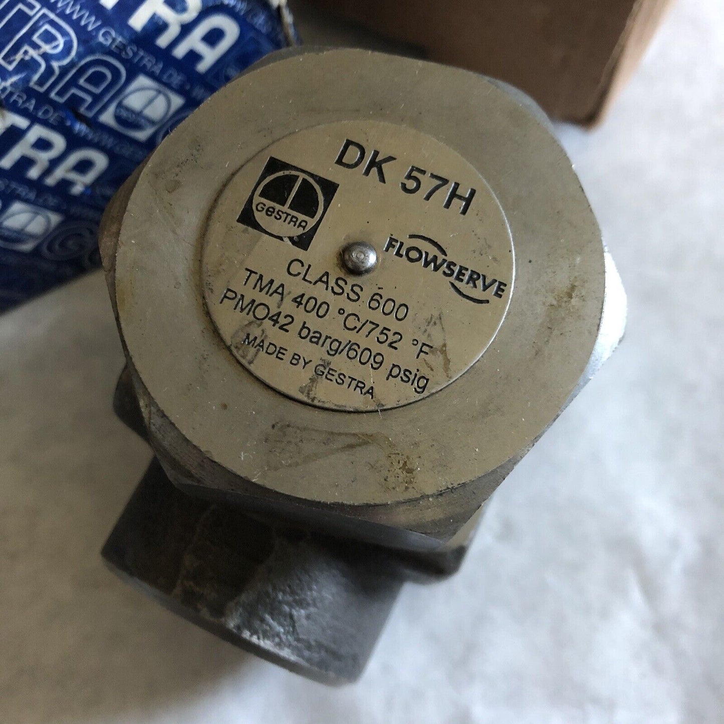 1” Gestra Dk 57H Dn 25 Flowserve Thermodynamic Steam Trap,Class 600,Ais1420,Bt