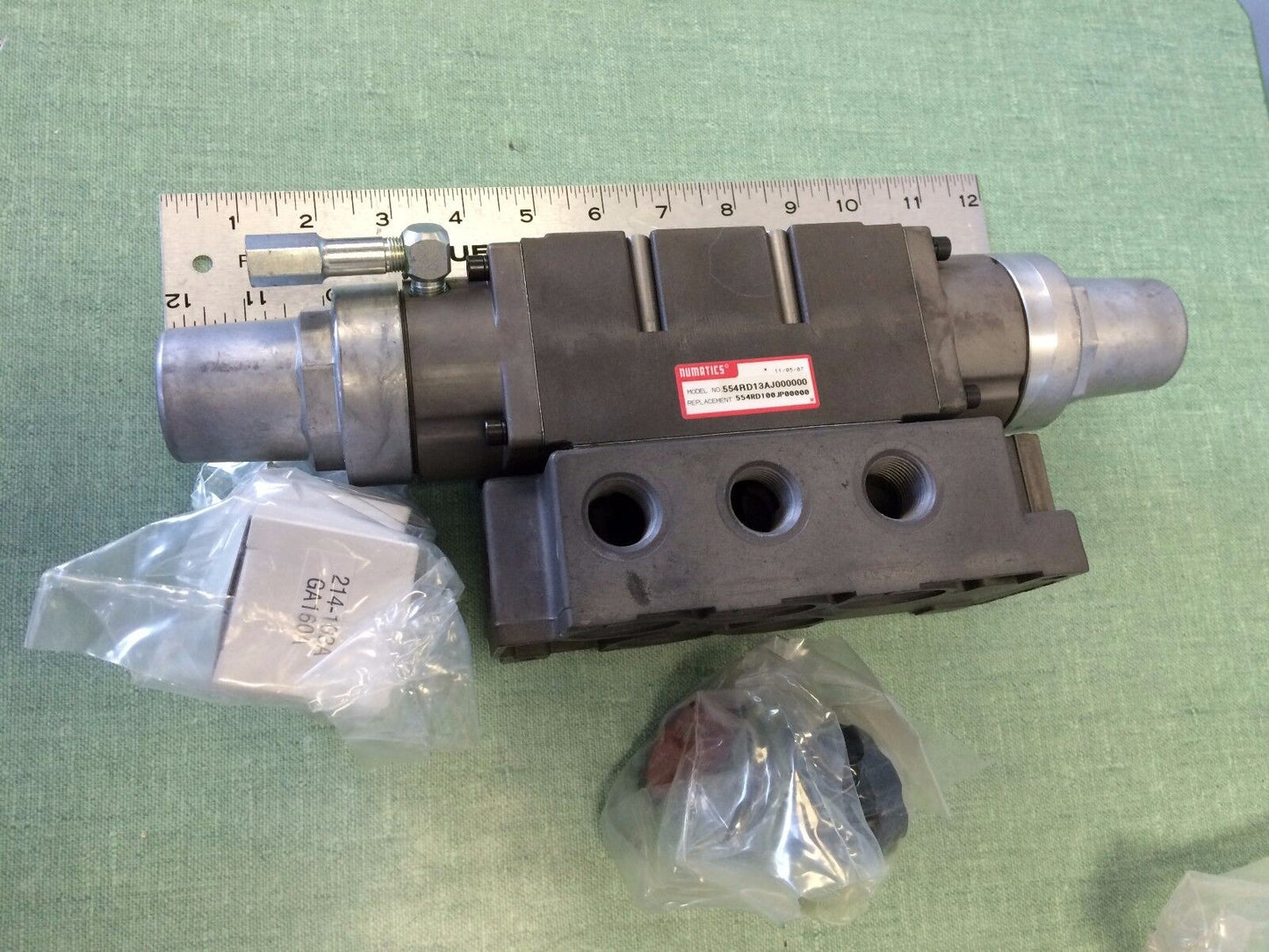 Numatics 554Rd13aj000000 Pneumatic Valve Manifold 10-130-Psi,554Rd13ajoooooo ,Tl