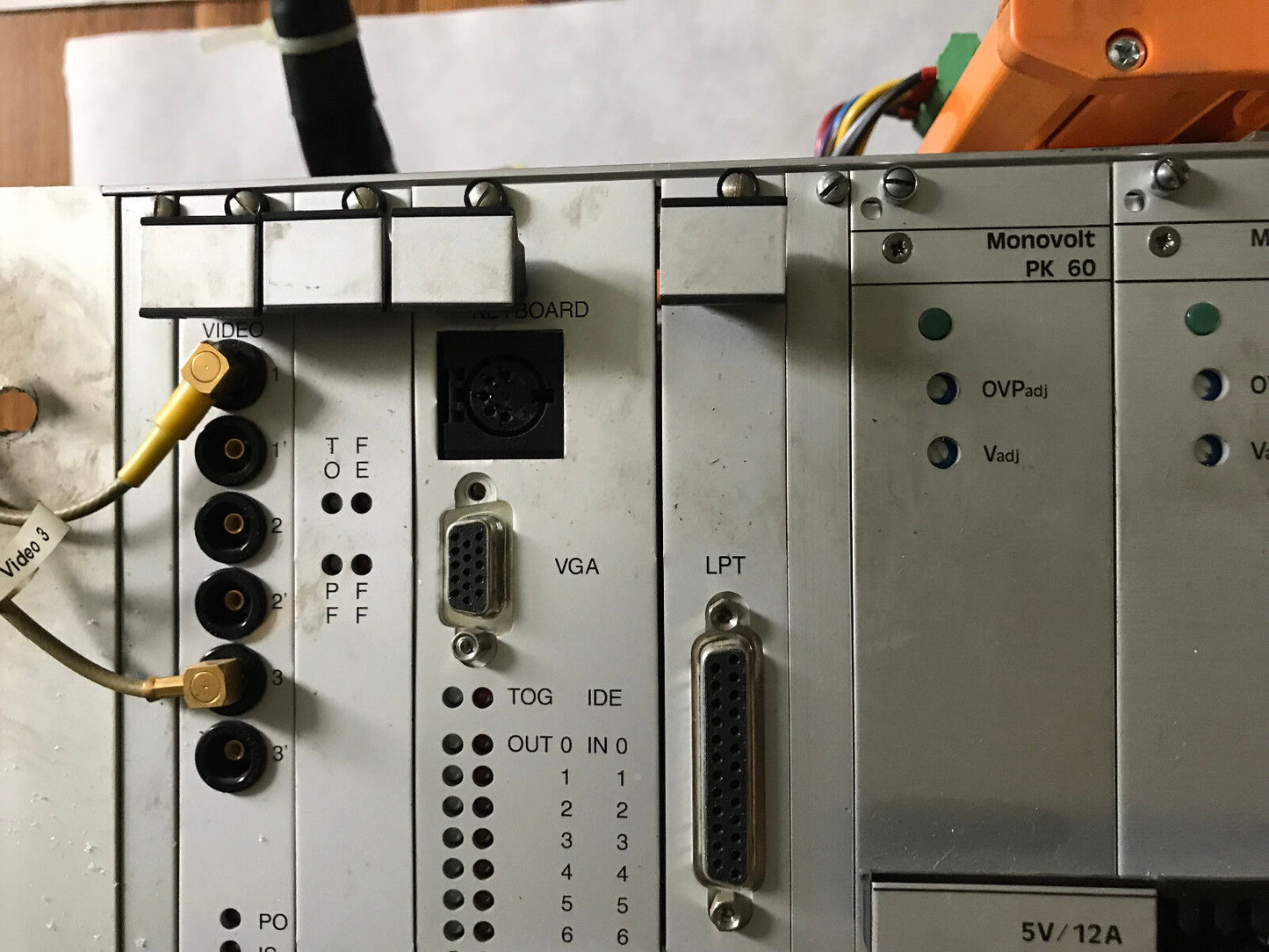 Cont Tec Cdis-A Plc System,Chassis & Vero Pk60 Power Supply Monovolt,S964701,Ag