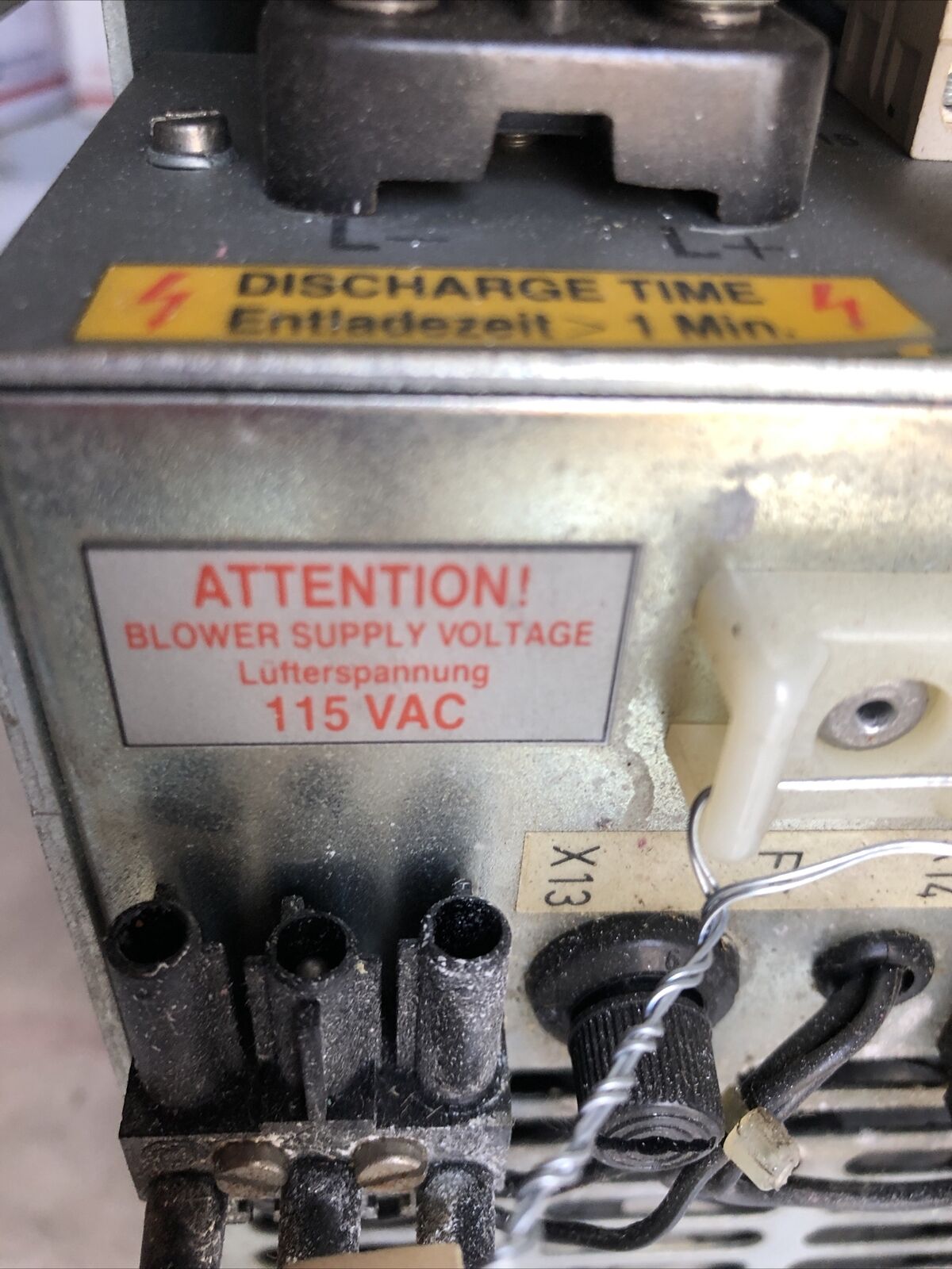 Indramat Tbm-Bleeder 1,1-20-W1/115 Indramat 1.1-20-W1/115 Ac Servo Drive,Fe