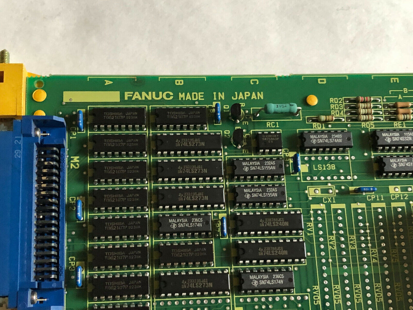 Fanuc A16b-1212-0222/02A I/O C5 Pc Board A16b-1212-022,A16b-1212-022, Di,Sb