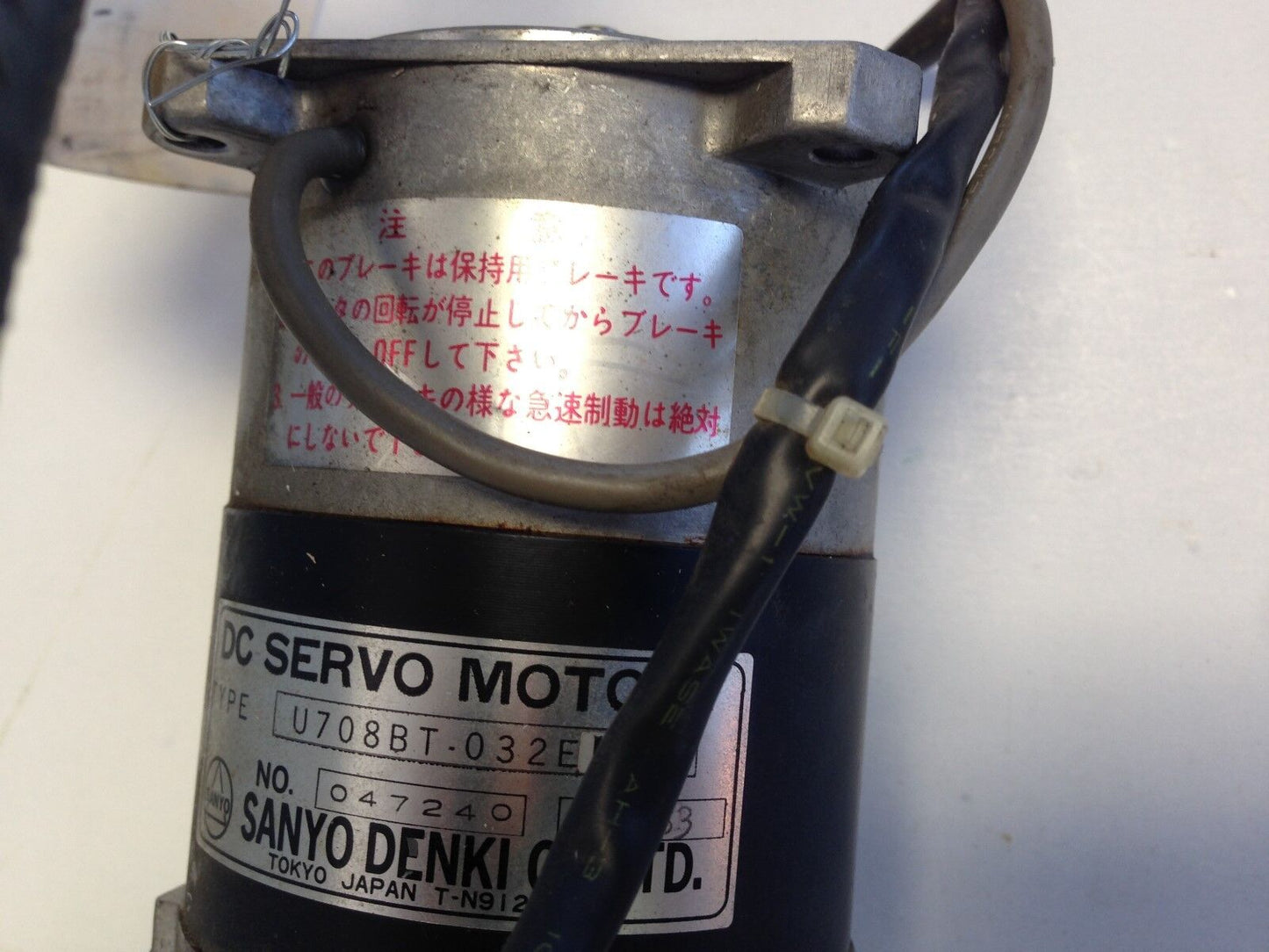 Sanyo Denki U708bt-032E L2 Dc Servo Motor Optical Encoder 680500C01b,Tk