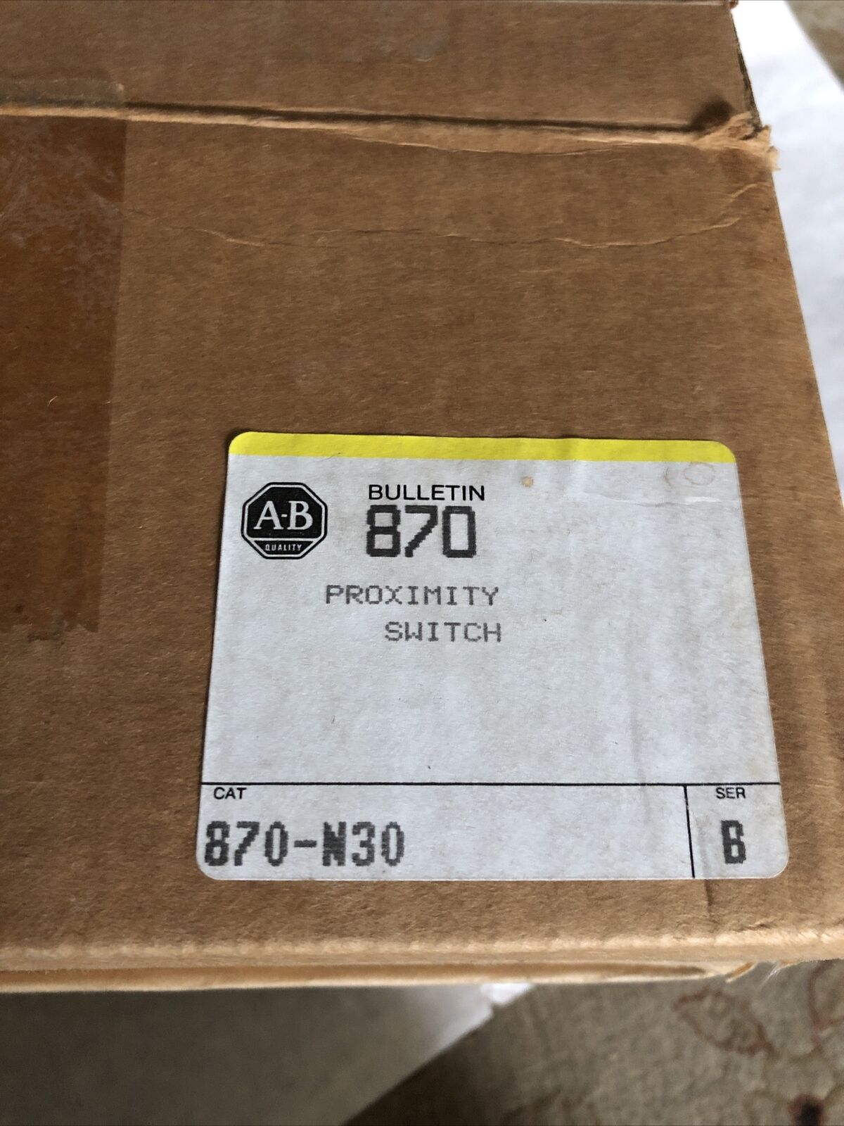 New Allen Bradley 870-N30 Sensing Head,Bz