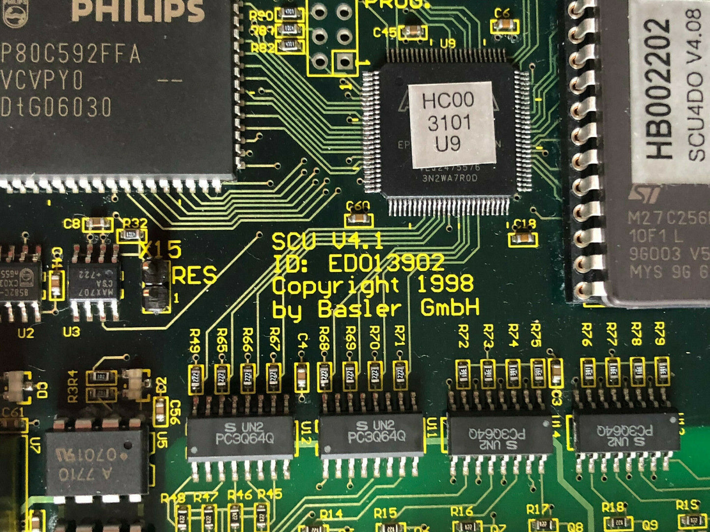 New Basler Scu V4.1, Ed013902,Id2000009974-02,Edo13902 Pcb Card,Ch