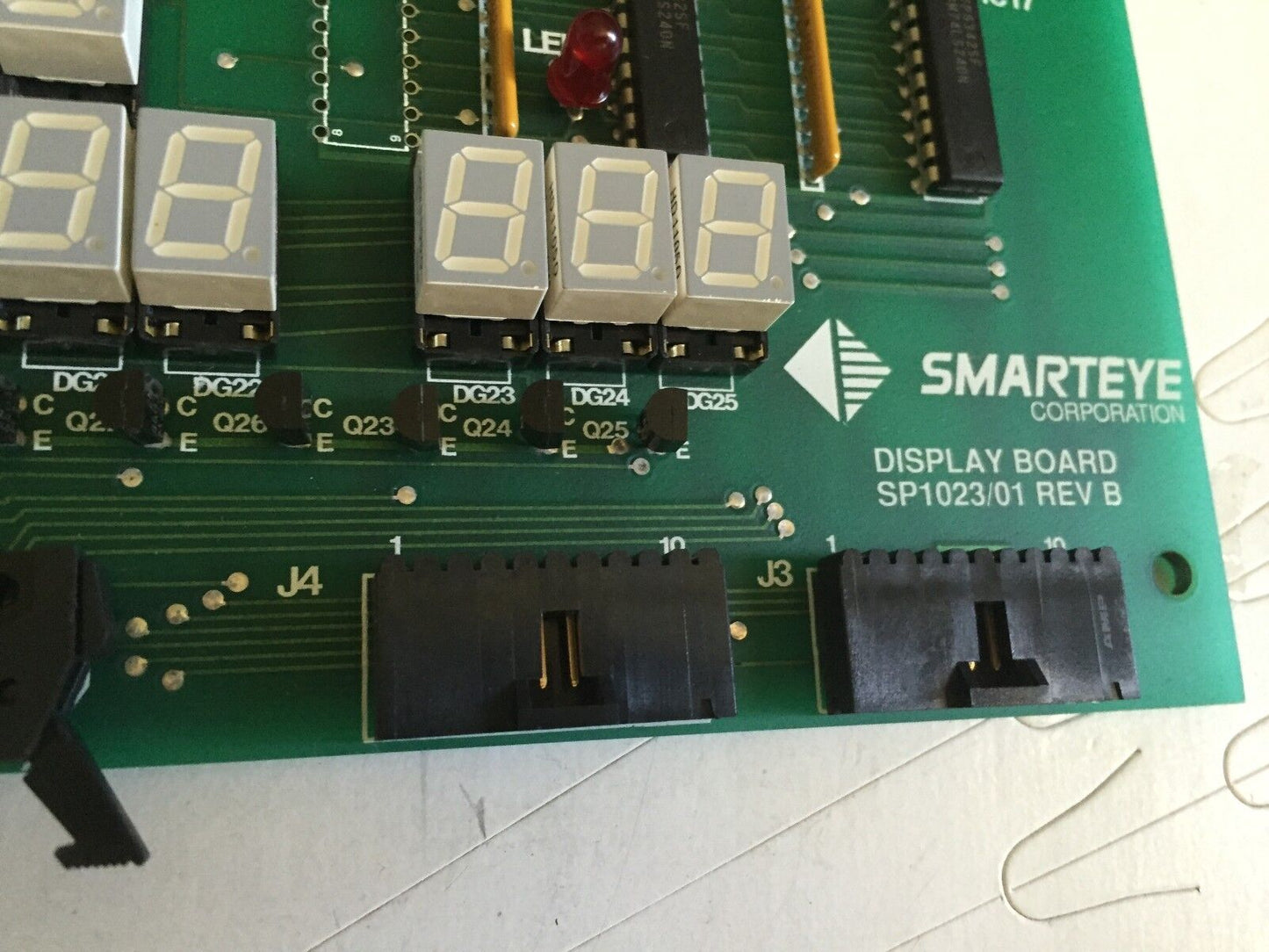 Smarteye Sp1023/01 Rev B Display Board,Ti