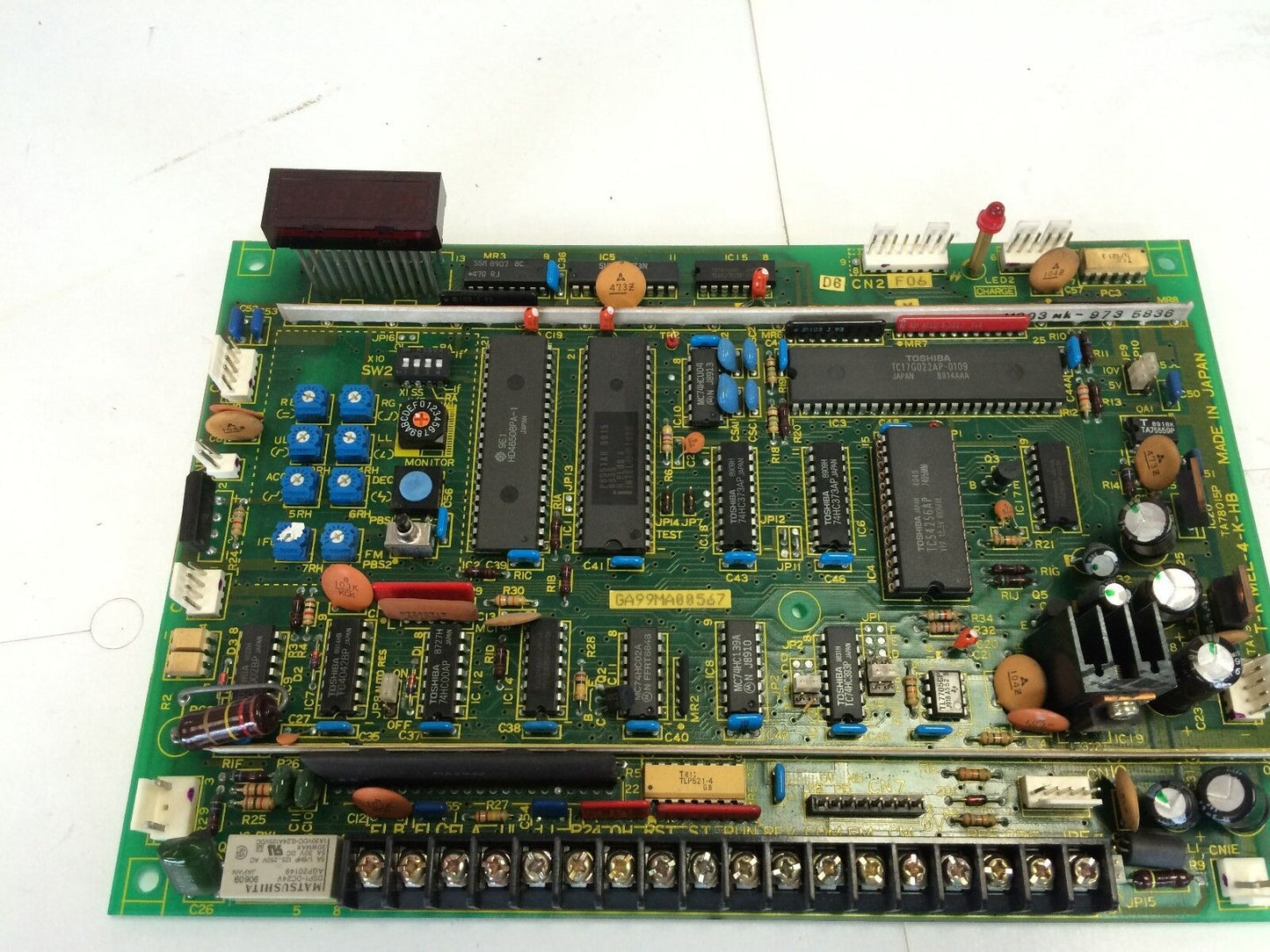 Toshiba Vt3c-2032M 2N3k2032-D,Vt3c-2032 Drive Control Board T-K Mel-4-K-Hb,Dj