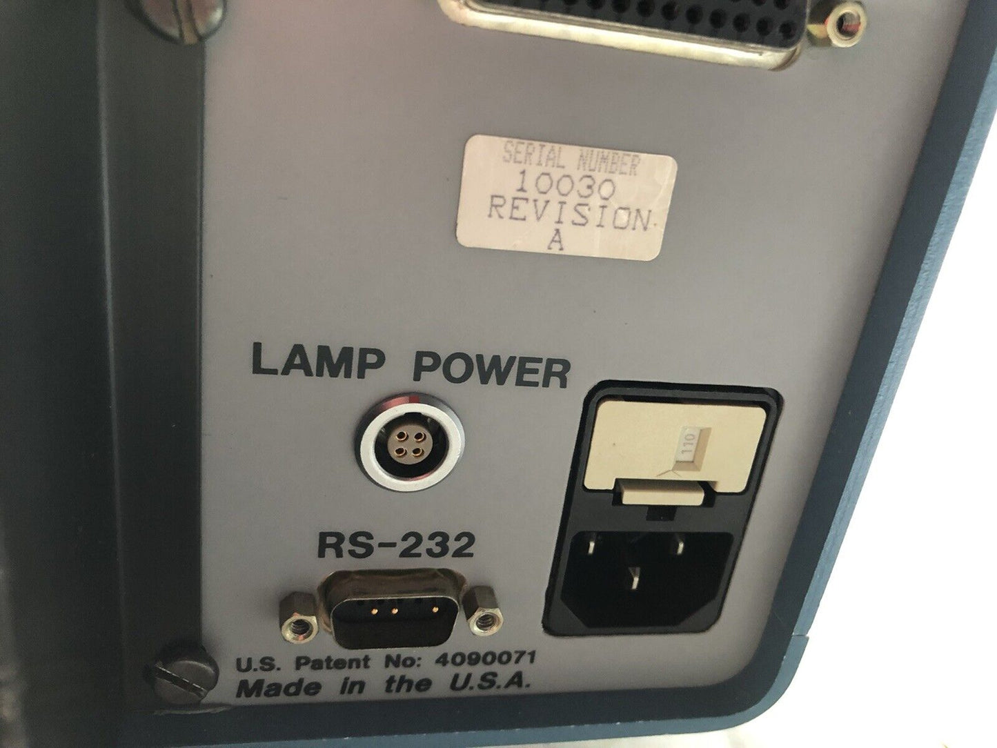 Hoffman Ls-65-8D Luminance/Radiance Standard,Ch