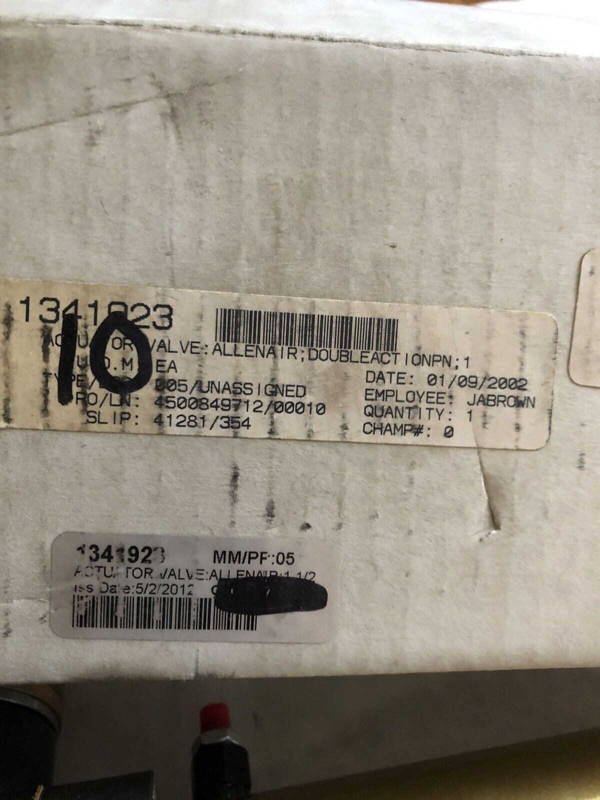 New Allenair Av 1&1/2X6 Bc Wr Svsr Aax Or 24Vdc,Epv3nc,Bcwrsvsraax Pump Valve,Aa