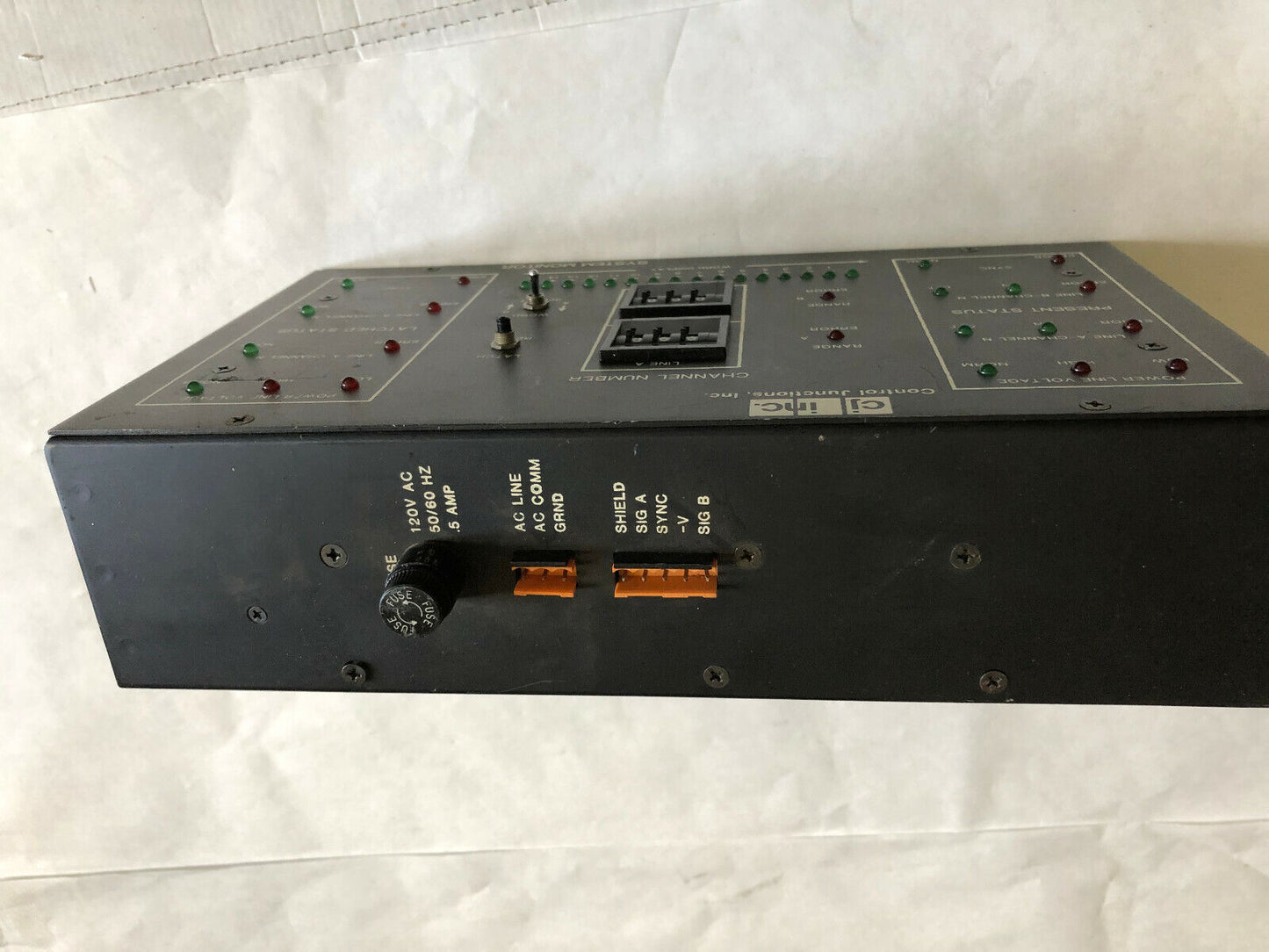Control Junctions Inc System Monitor System Line Monitor 120Vac,Cj Inc.,Cl