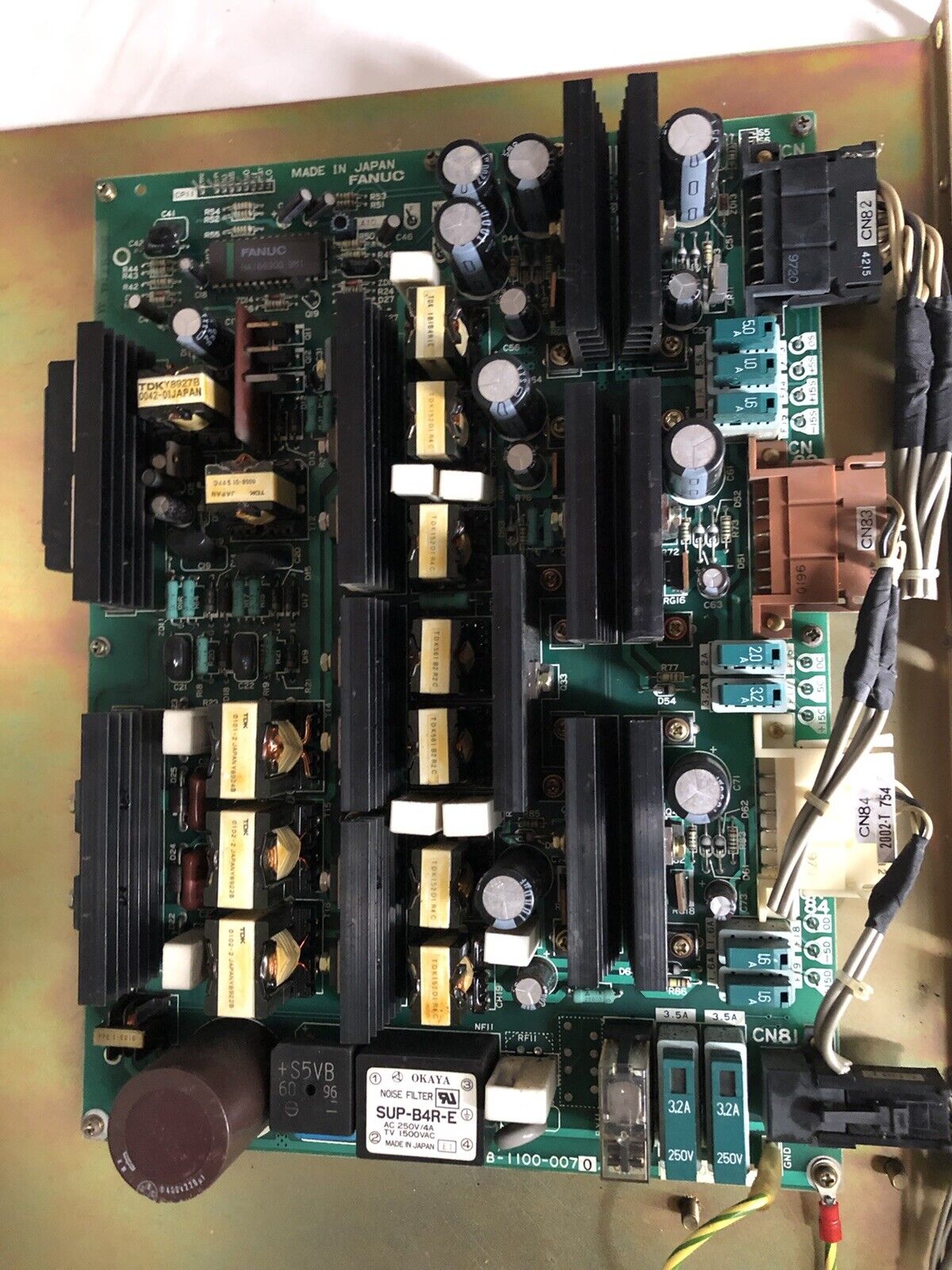 Fanuc A16b-1100-0070 /04A Edm Elox Power Supply Circuit Board,Di