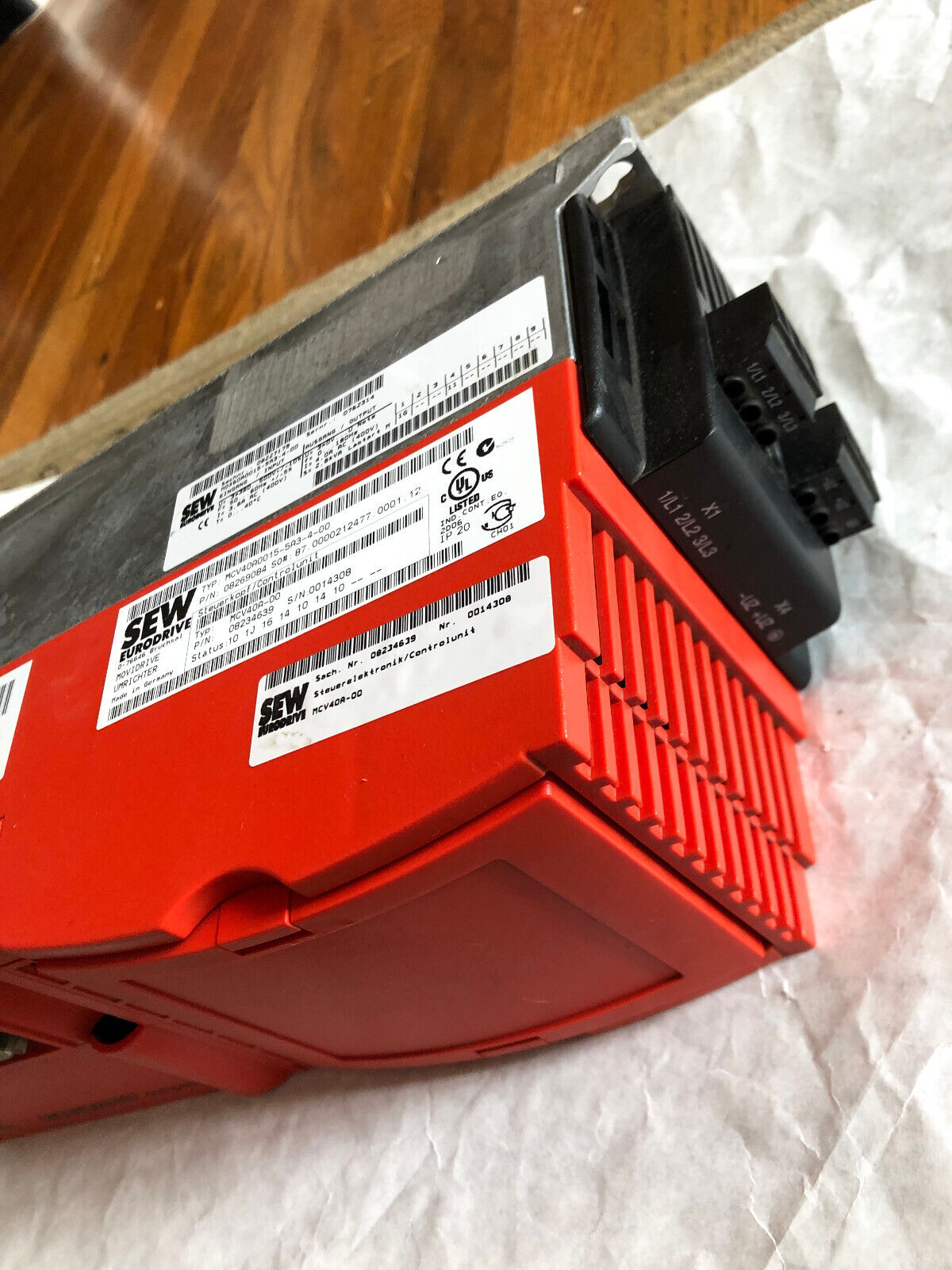 New Sew Eurodrive Mcv40a0015-5A3-4-00 Movidrive,Mcv40a-00, 5A3400,08269084,Al
