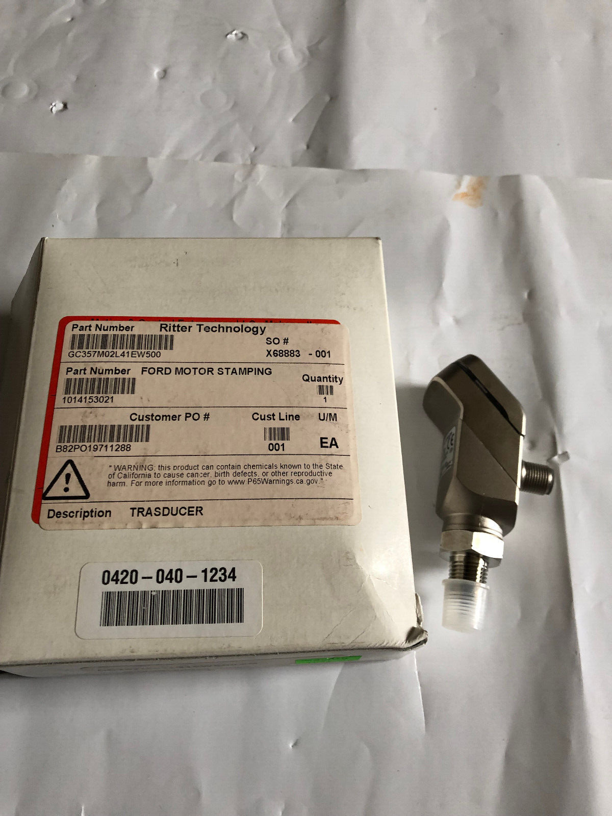 New Ashcroft Gc35 500 Psi Pressure Sensor,7900030 R,Cs