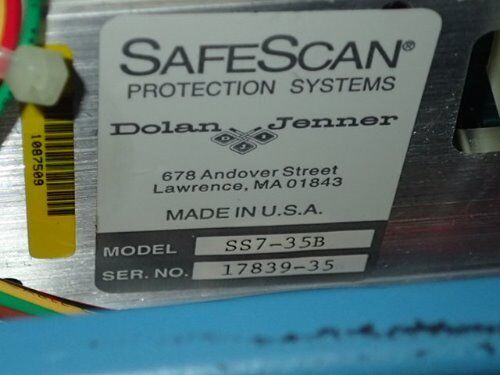 Dolan Jenner Ss7-35B Safety Light Curtain Transmitter,Hn,Ck
