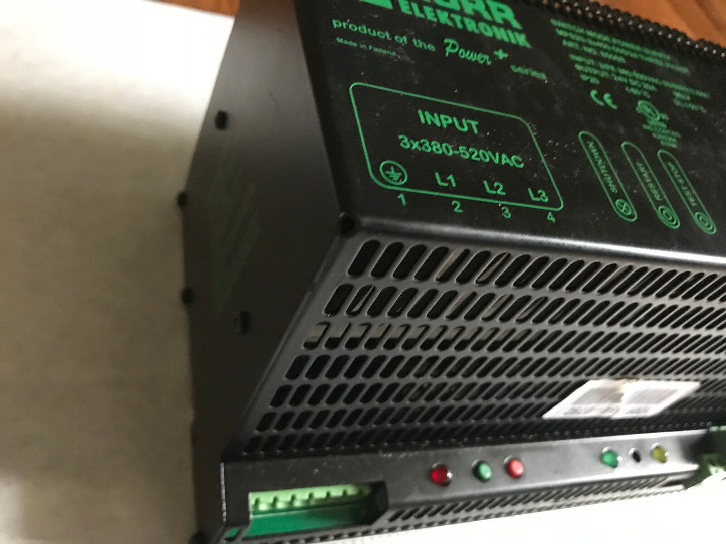 Murr Eletronik 85068 Switch Mode Power Supply,Mps20-3X400-500/24 Three ,Ek,Sj