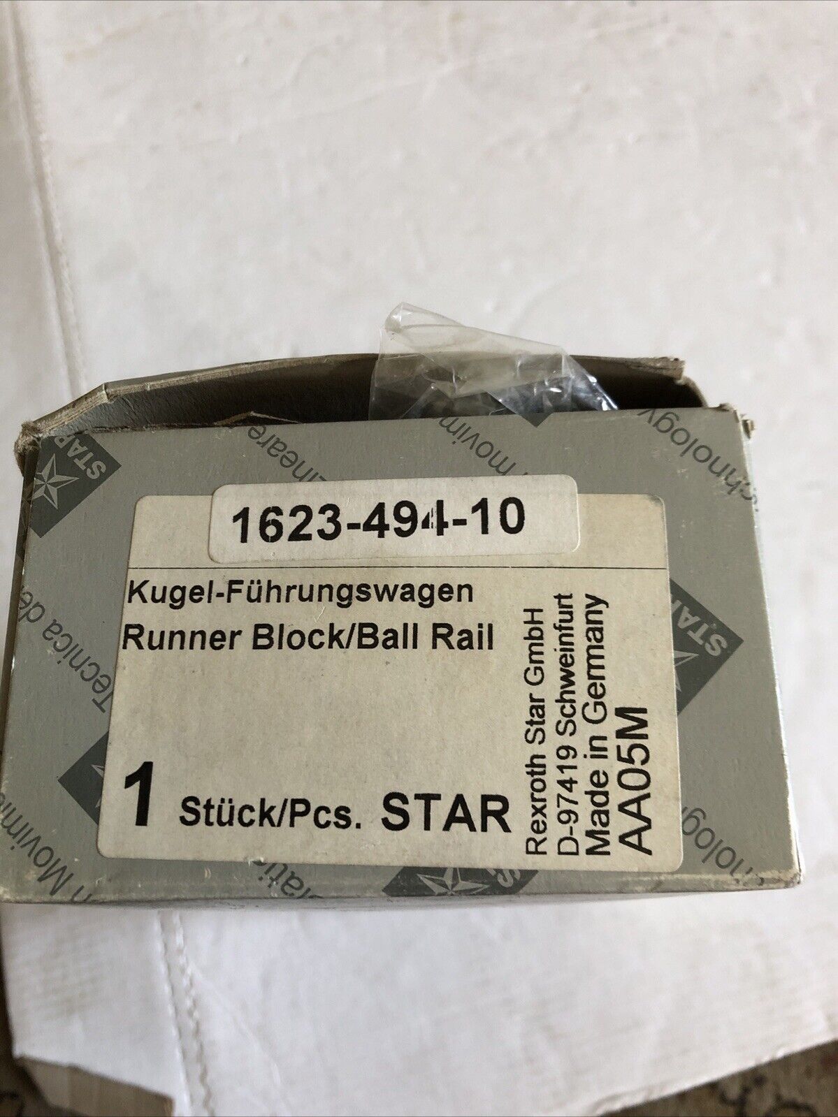 New Star 1623-494-10 Aa05m Linear Bearing Blocks, Size 45,Eg