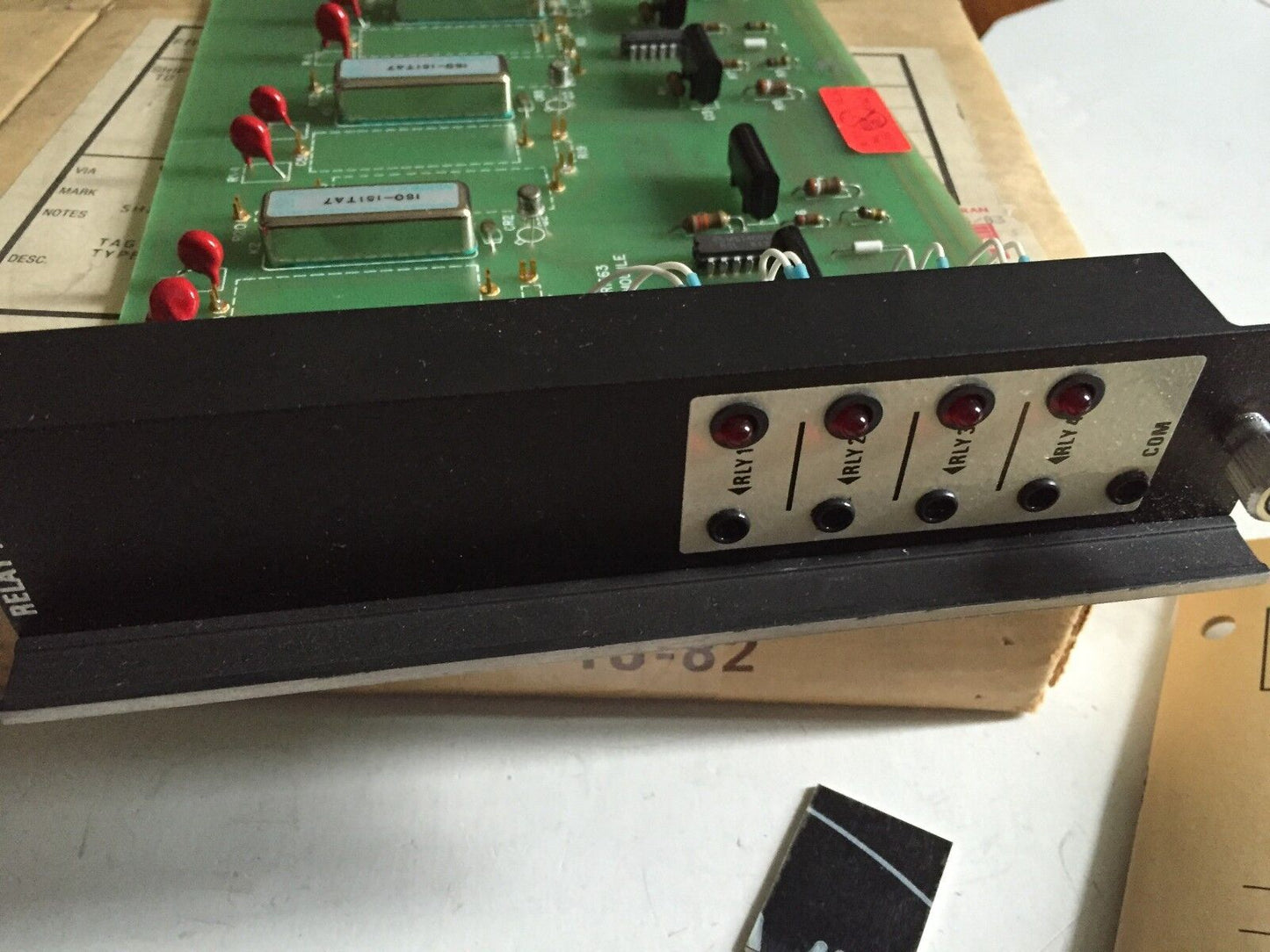 New Fisher Kr1563,Relay Module,106793,031082,Plc Board,Cw