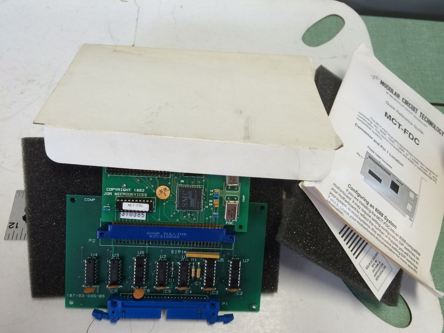 New Jdr Jor Microdevices 107-93-995-05 ,Foil Rev2, 4398 ,9315,Sm