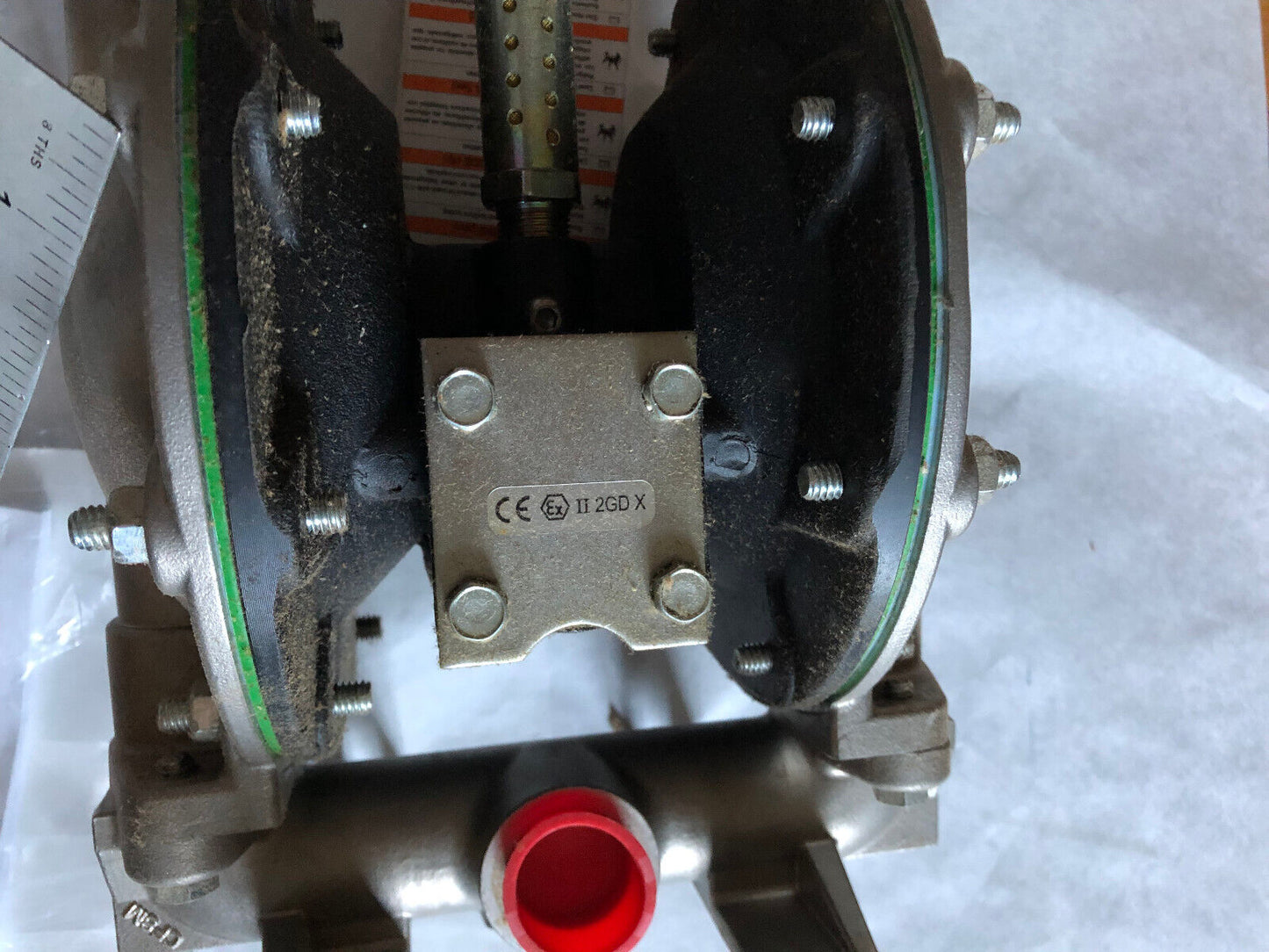 New Aro 666101-244-C 1" Metal Diaphragm Pump. 120Psig,66610T-244-C,666101 244,Al