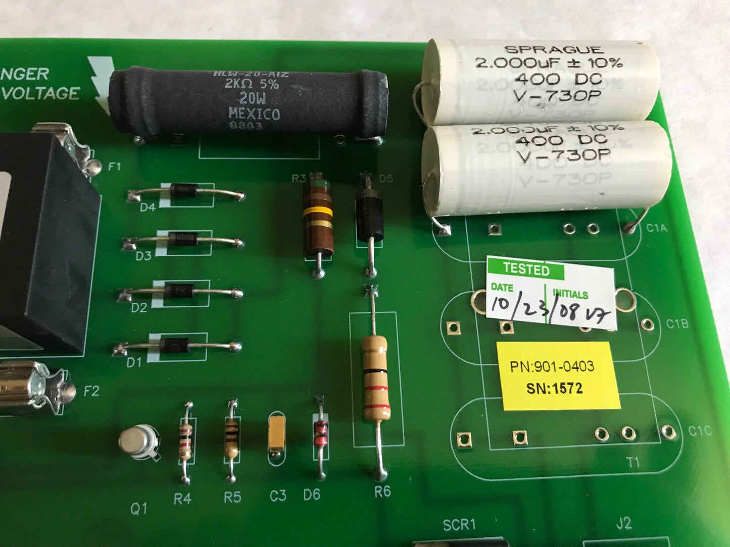 New Spire 901-0403,901-0403 Trigger Supply Board, Pcb 901-0200-C Control,Bd,Ag