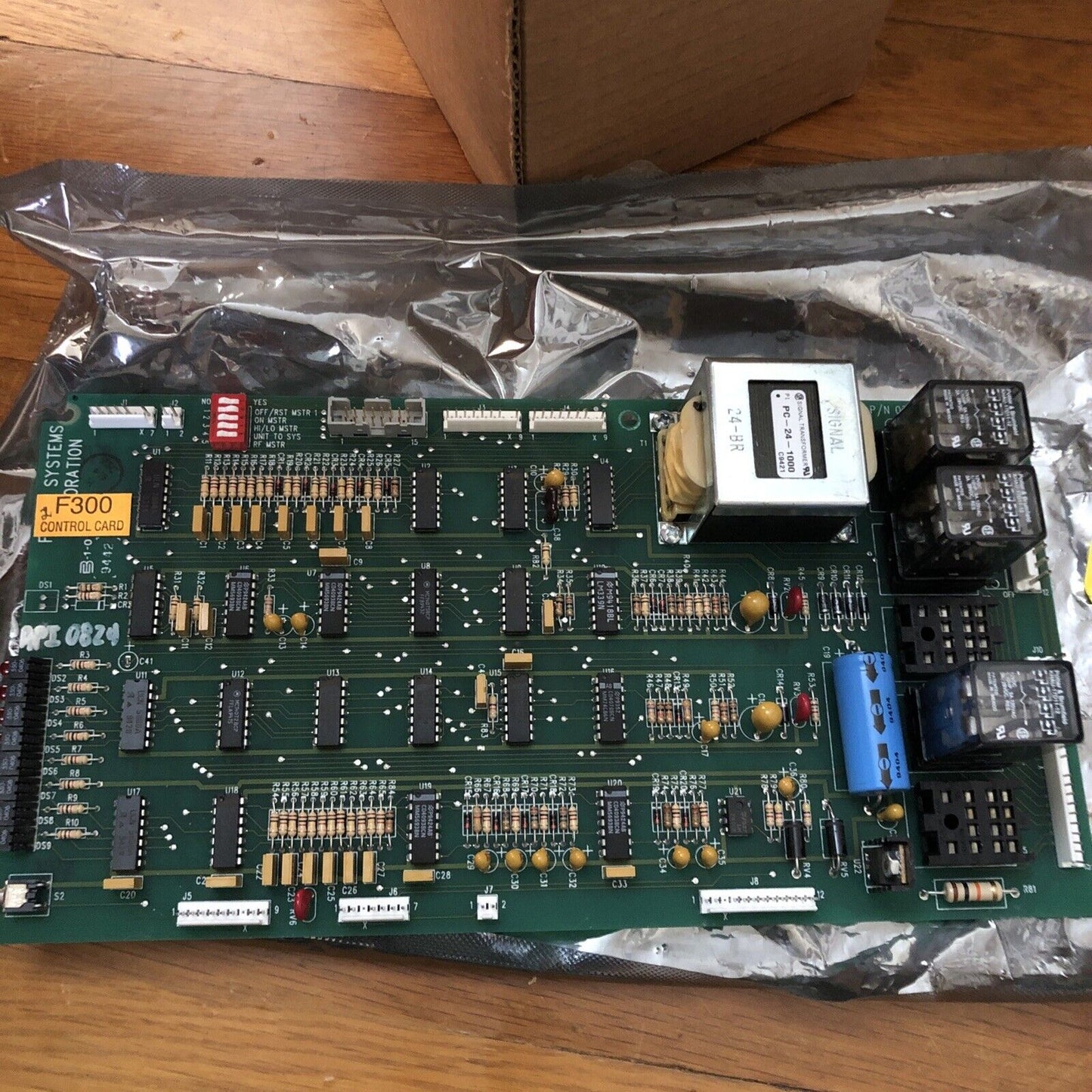 Fusion 038039 Rev Ab,Ac,Fusion Systems 03803, Autoroll P300 Control Card,Cw