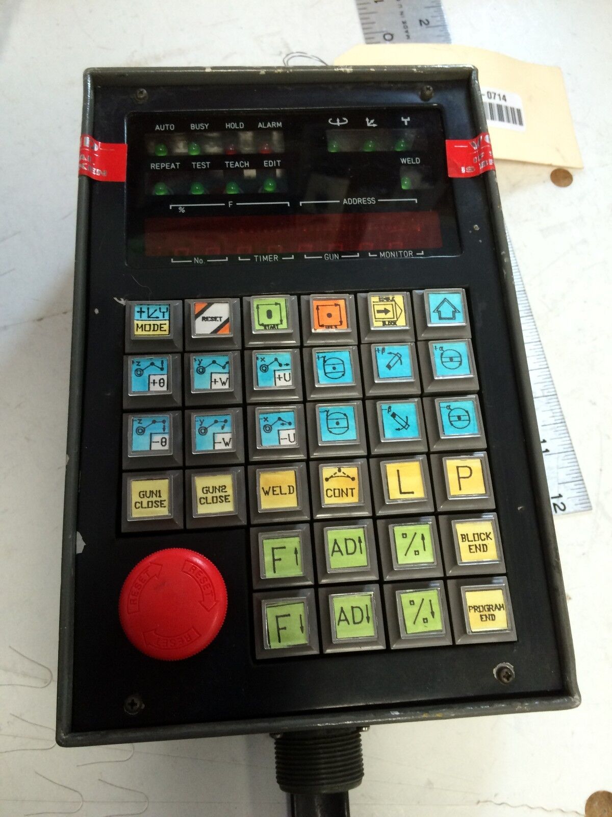 Fanuc A05b-2012-C056 Operator Panel Teach Pendant,A06b-2012-C056,A05b-2012-C0,Cf