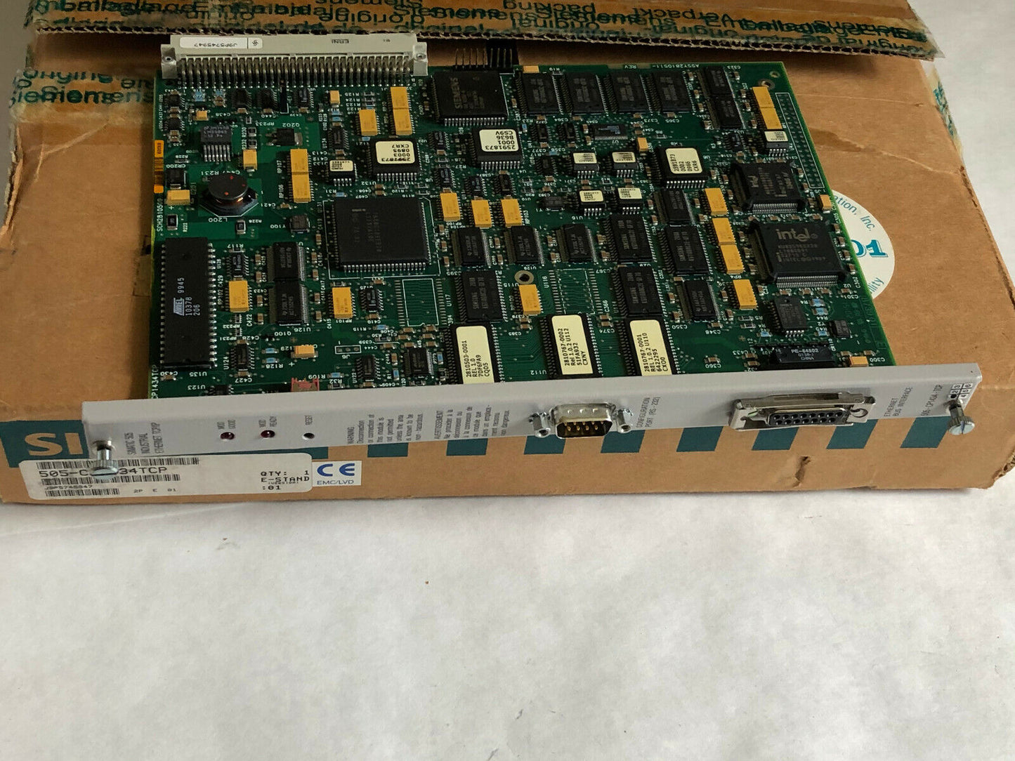 New Siemens 505-Cp1434-Tcp,Simatic 505 Industrial Ethernet Tcp/Ip,280511,Cl