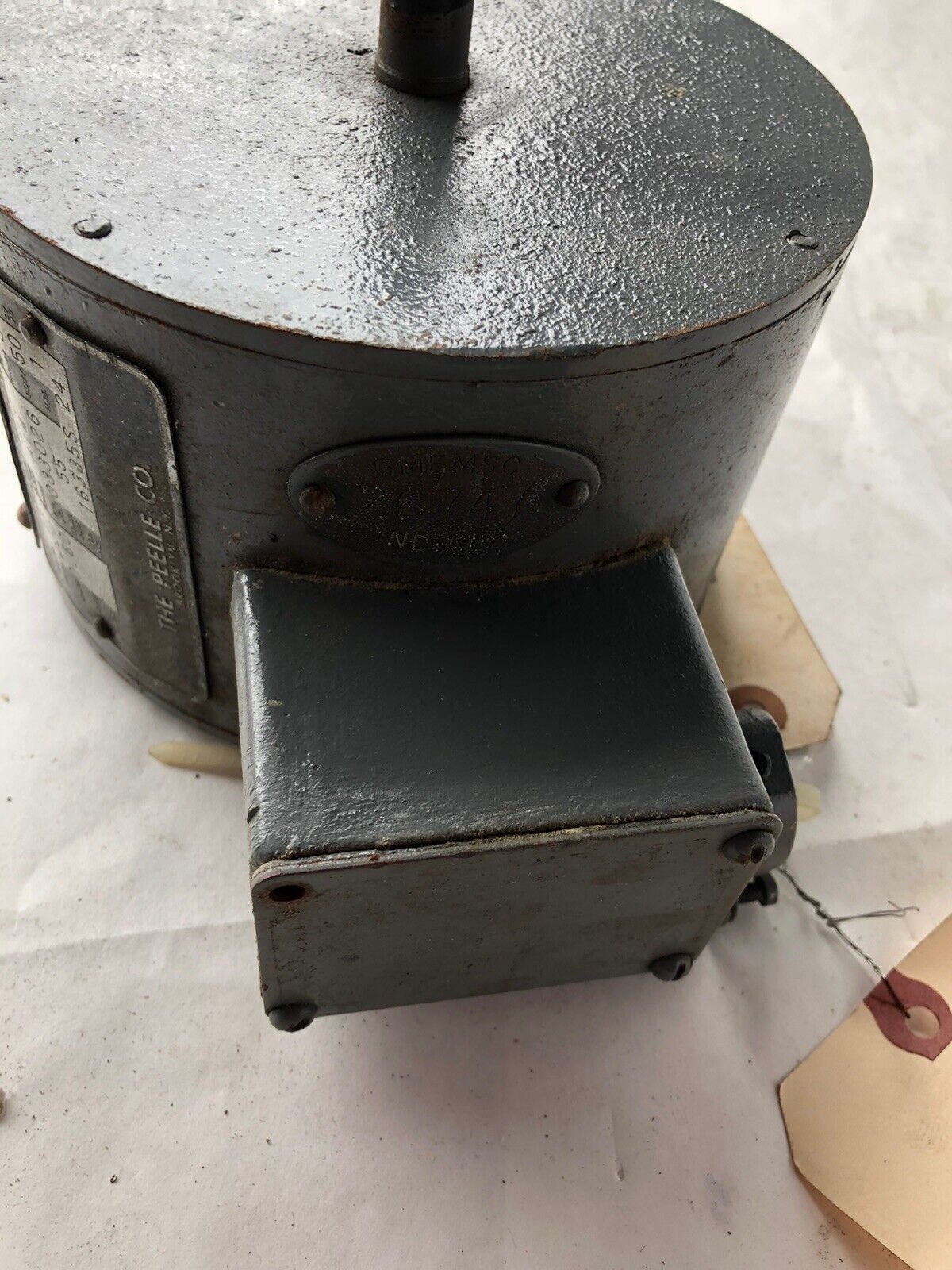 Spina 22803,Mtr00616-1, Spina Mtr00616-2,Peelle 033026 Cam Motor,220Vac,3Ph,Eg