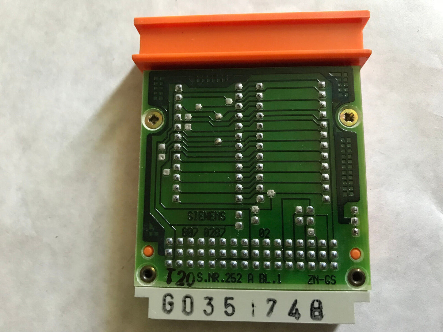 Siemens 6Es5-910-0Aa41 Memory,Simatic S5,6Es 5 910-Qaa 41,6Es 5 910-Oaa 41,Ag