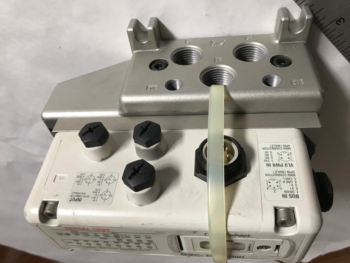 Smc Ex230-Sdn1 Devicenet Unit,060125 240120 0001 Manifold Vv815-03B-Suqw0,Si