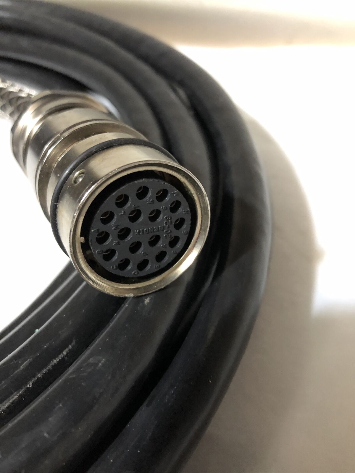 New Ica Cinetic Ica-99385395 Servo/ Encoder Cable,17-Pin,P.O 71255439,E54661,Bh