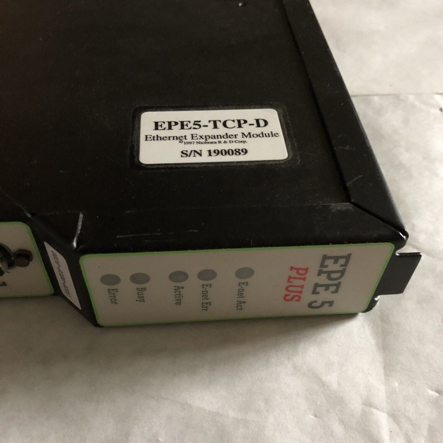 Nr&D Epe5-Tcp-D,Epe 5 Plus Niobrara Square-D Ethernet Expander Module,Bh