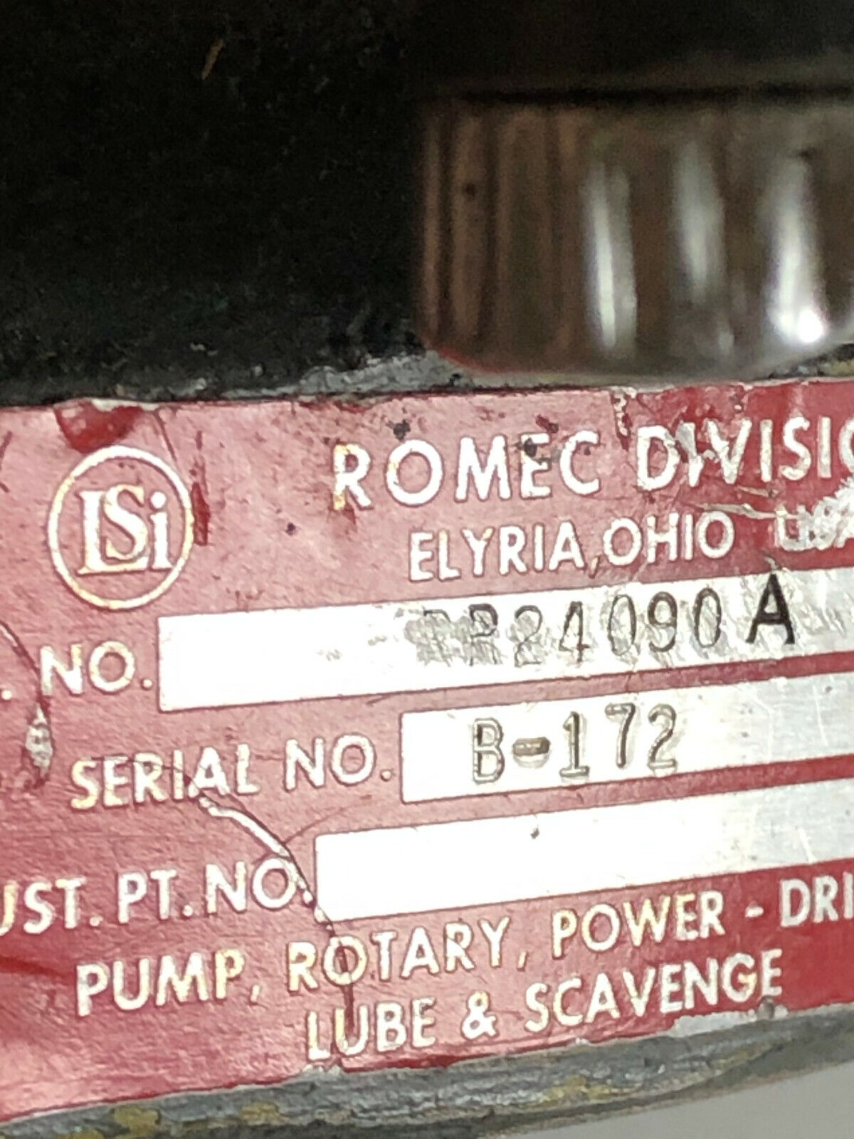New Lear Romec Rr24090 A Airplane Engine-Driven Fuel Rotary Pump Scav Rr24155,Dl