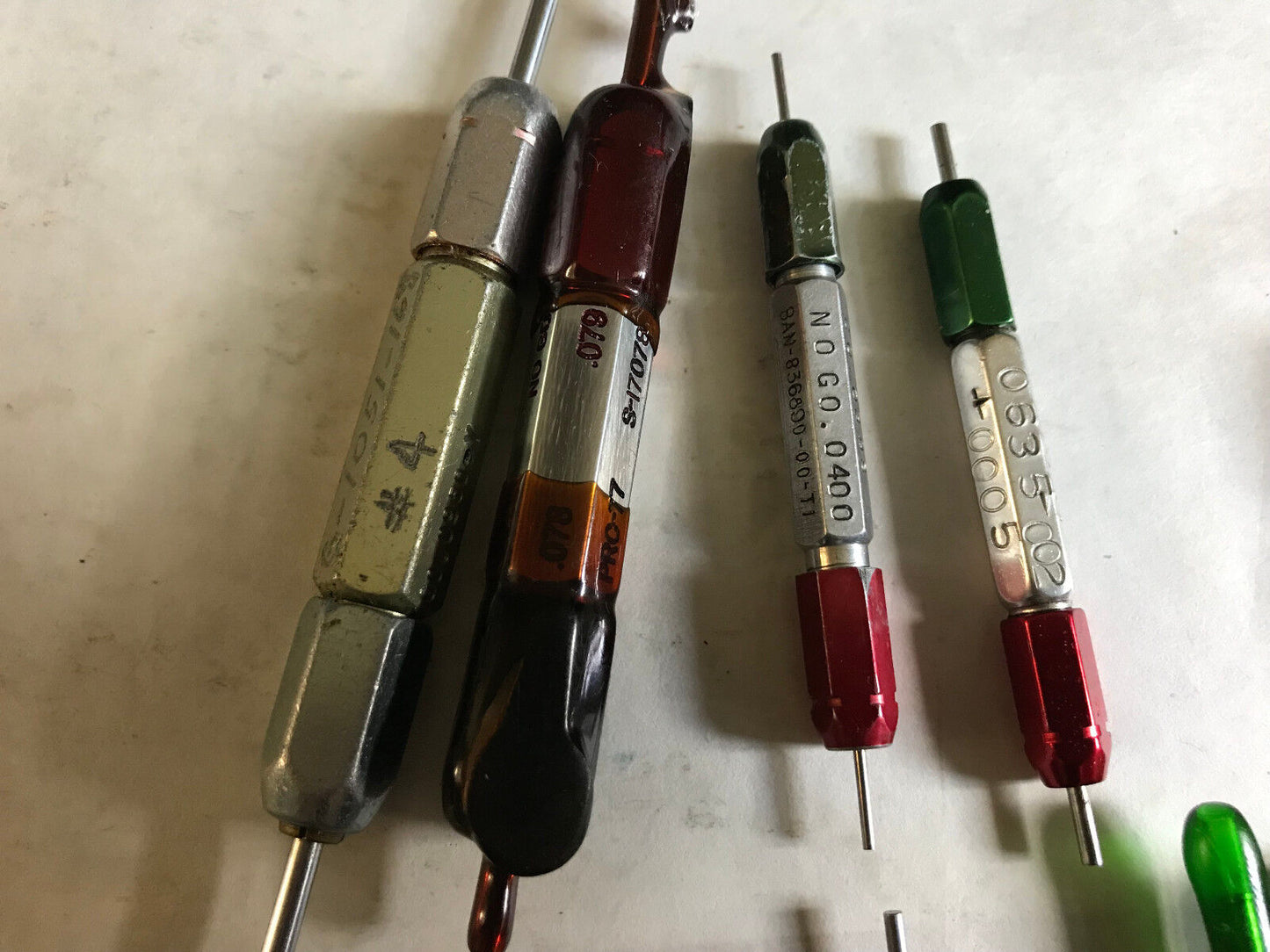 Lot Plug Gage Go Nogo Van Keuren .093,097,0932,062,0795,078,079,062,071,073,Es