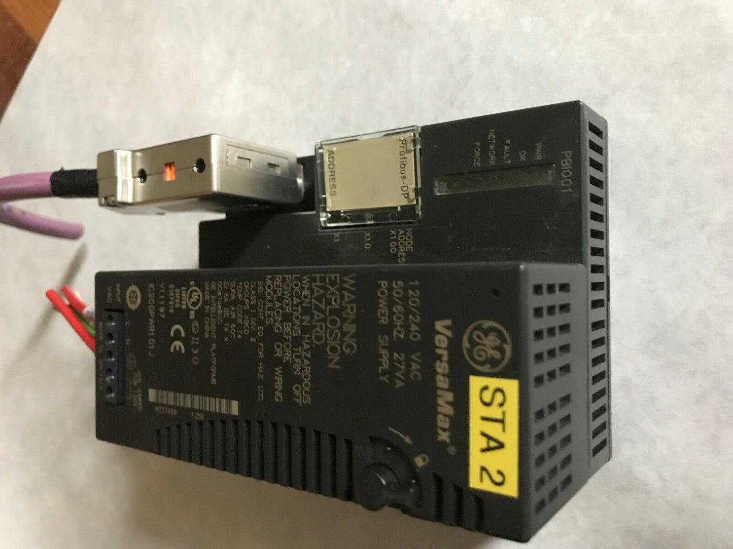 Ge Ic200pwr101j Versamax,Ge Pbi001,Pb1001,V11197,120/240V Power Supply,Ej