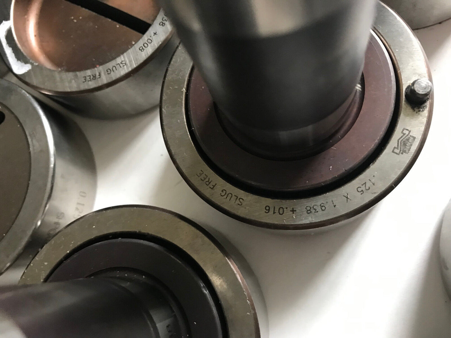 Lot 6 Mixed Sets Wilson Mate Turret Punch Die .125 X 1.938,.125" X 1.938+.016,Si