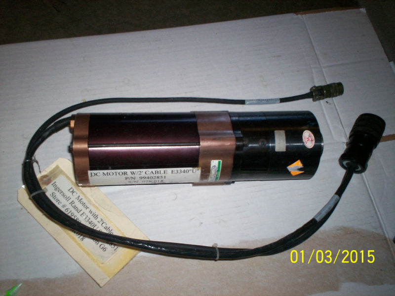 Ingersoll-Rand 99402851,99400715,080150 Dc Servo Motor 99385346 Cable E3340 U,Eq